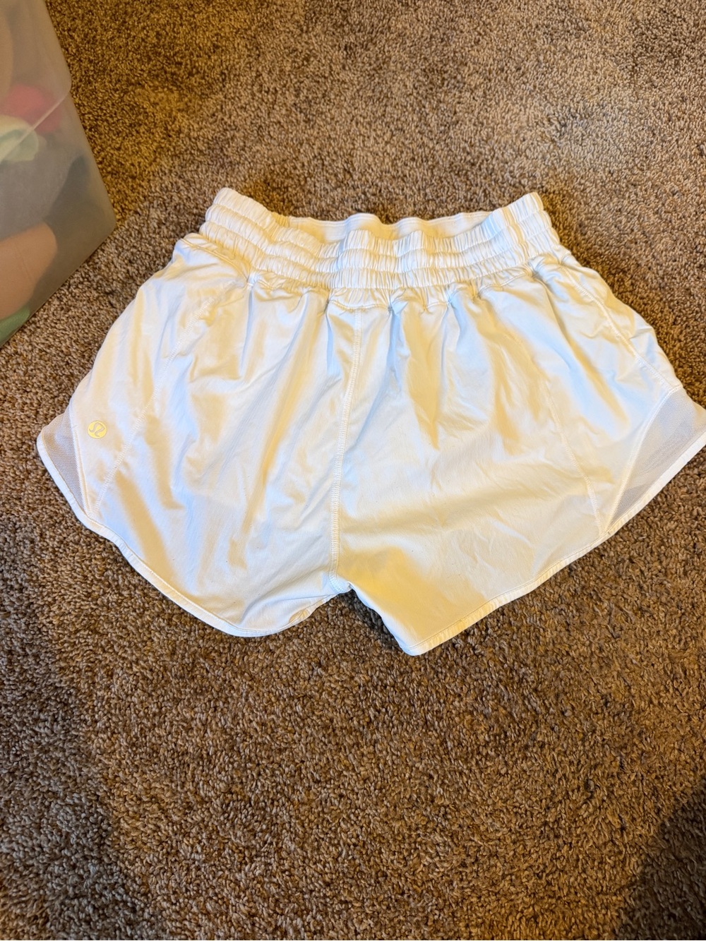 lululemon athletica White Women's Athletic Shorts - Picture 2 of 5